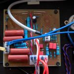 Gain/Phase split board. Tube socket on track side